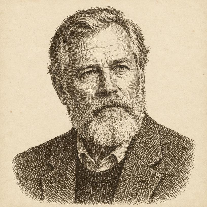 Porträtt av Gunnar Ekholm